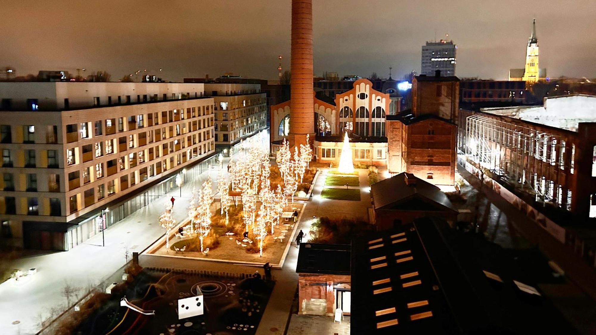 Fuzja Sen Fabrykanta - Darmowy Parking Łódź Esterno foto