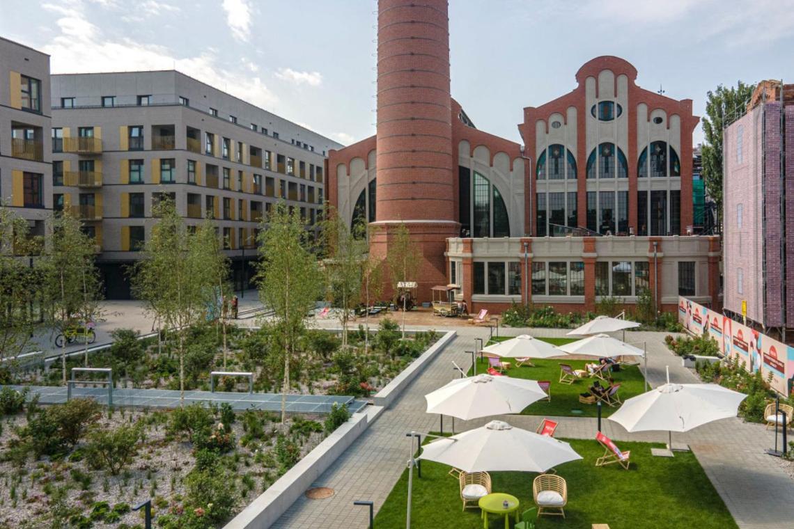 Fuzja Sen Fabrykanta - Darmowy Parking Łódź Esterno foto