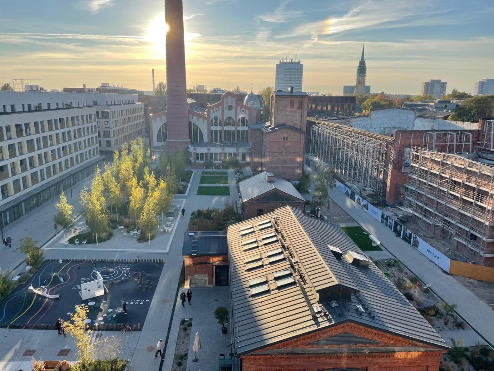 Fuzja Sen Fabrykanta - Darmowy Parking Łódź Esterno foto