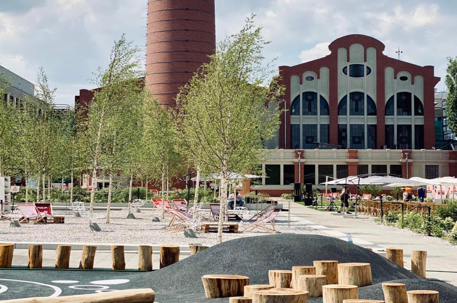 Fuzja Sen Fabrykanta - Darmowy Parking Łódź Esterno foto